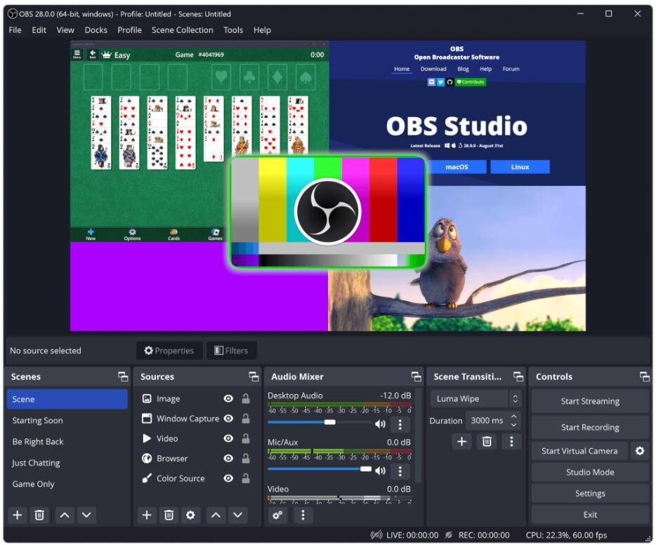 OBS Free Screen Recorder for Mac